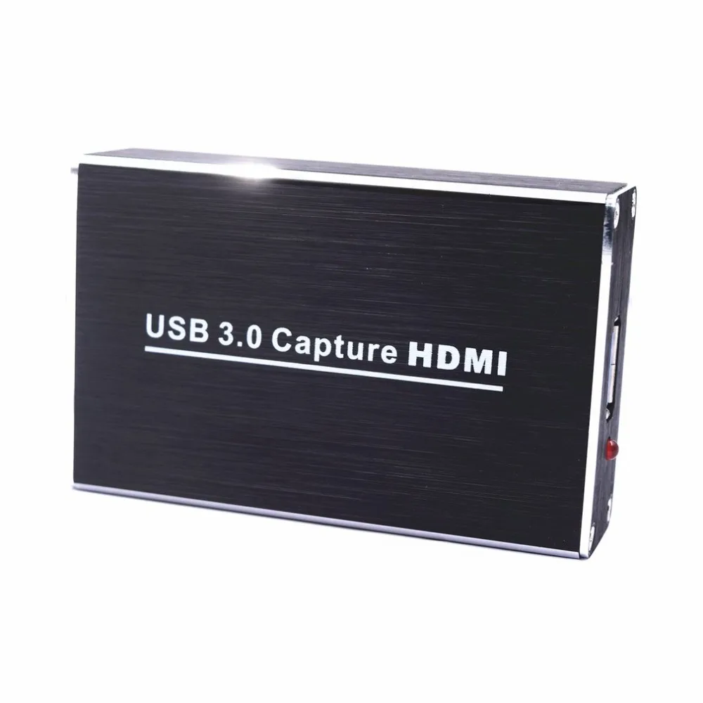 

Free Drive USB3.0 Capture HDMI To USB Capture Video Capture Dongle HD Phone Games Meeting Video Capture Box For OBS POTPAYER