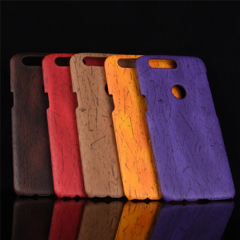 

OnePlus 5T Case Cover For OnePlus 5 A5000 Case Hard Leather Retro wood grain Phone Case For One Plus 5 5T OnePlus 5T