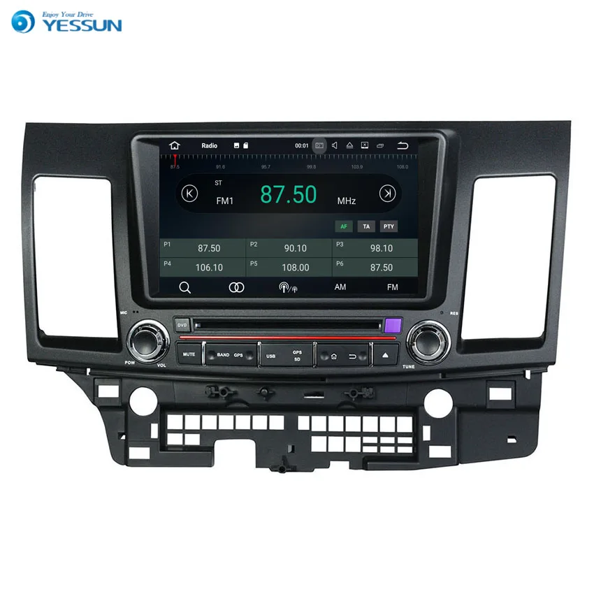 Best Yessun For Mitsubishi Lancer 2007~2015 Android Multimedia Player System Car Radio Stereo GPS Navigation Audio Video 1