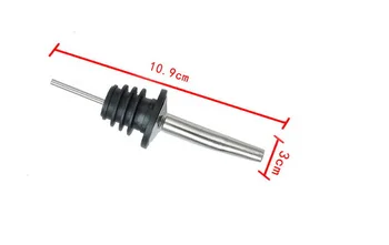 

by dhl 2000pcs high quality Stainless Steel Wine Bottle Stopper Bar Supplies Bottle Spout Pourer