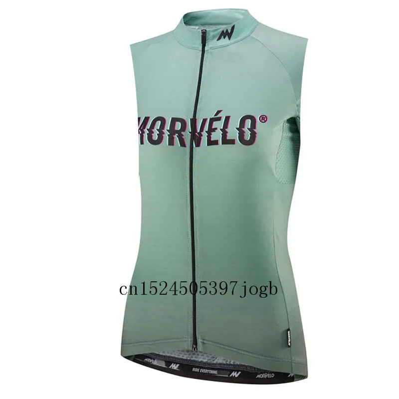 Morvelo открытый быстросохнущая Велоспорт Джерси для женщин Лето Mtb велосипедная форма без рукавов Велосипедный Спорт Одежда Майо Ciclismo - Цвет: 4