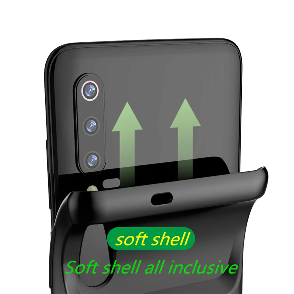 4700 мАч чехол для зарядного устройства s для Xiaomi Mi 9 SE чехол для внешнего зарядного устройства для телефона чехол для резервного питания чехол для зарядки