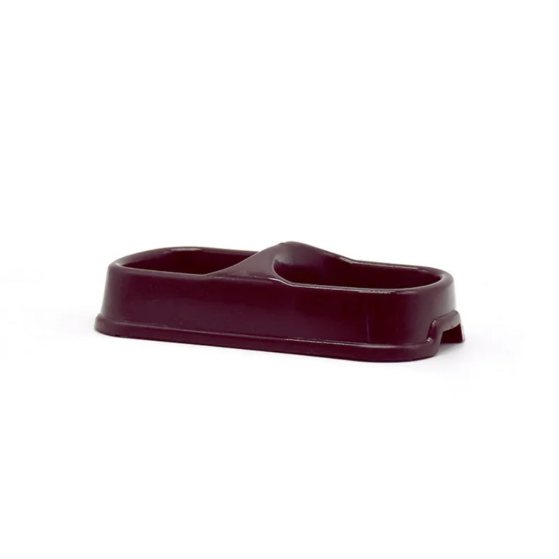 purple Hoomall Double Pet Bowls For Dog Puppy Kitten Cats Food Water Feeder Pets Supplies Feeding Dishes Cats Dogs Bowl Pet Supplies - Цвет: purple