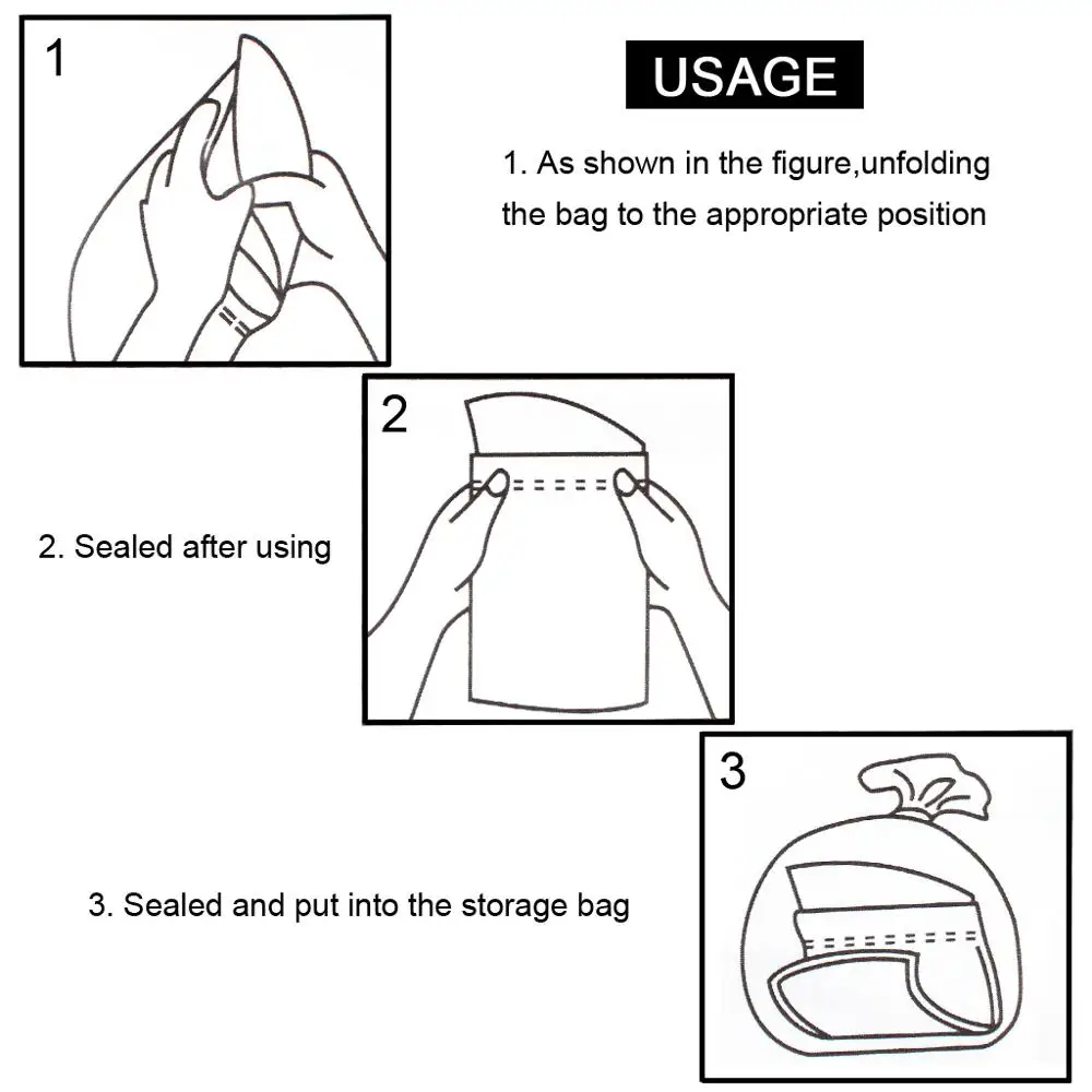 4Pcs/Pack Car Outdoor Emergency Urine Bag for Man Woman Travling Camping Urgent Piss Vomit Sickness Bag 4Pcs/Pack Car Outdoor Emergency Urine Bag for Man Woman Travling Camping Urgent Piss Vomit Sickness Bag