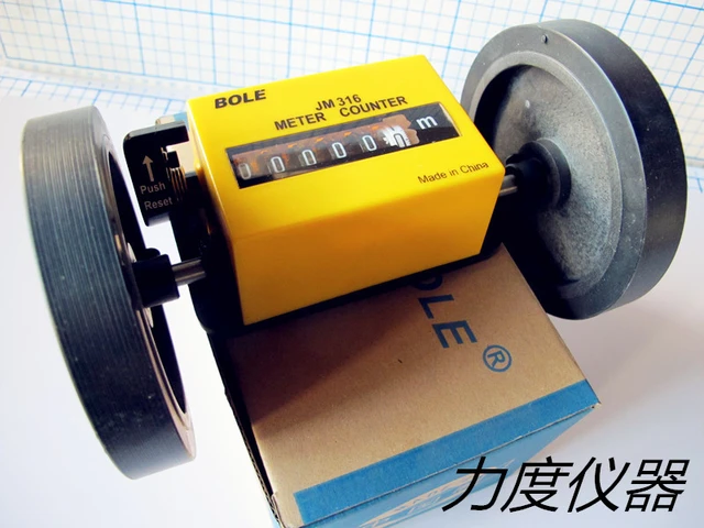 JM316 rouleau roue compteur mécanique textile impr – Grandado