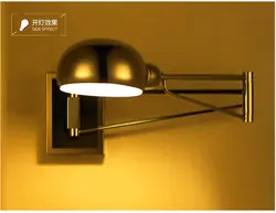 Светодиодное светодио дный настенное освещение удлиняет поворотный кронштейн настенные лампы Современные настенные светодио дный бра