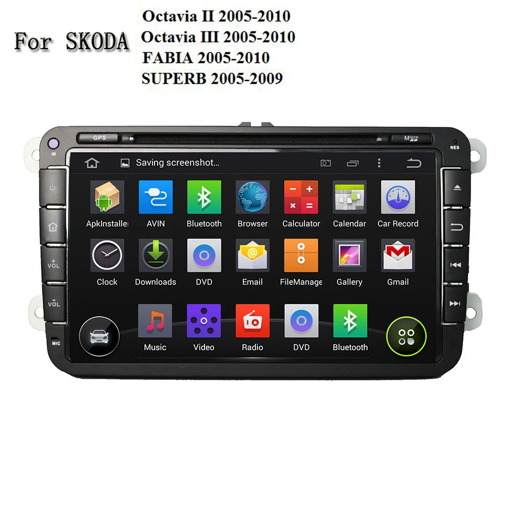 

1GB RAM Android 5.1 Car DVD Multimedia Player For Skoda Octavia / FABIA / SUPERB 2005-2010 Universal 2 Din PC With Mirror link