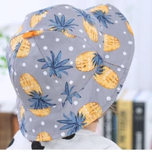 Прекрасный для девочек и мальчиков Защита от солнца головные уборы детские шапки Творческий хлопковая детская шапка с цветочным принтом маленьких кепки