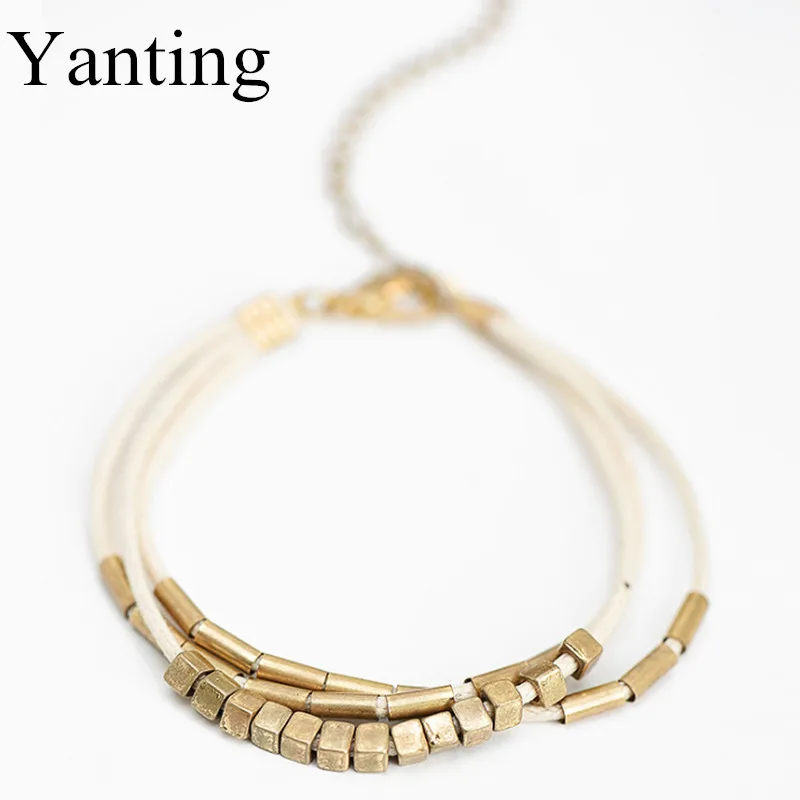

Yanting 3 layers bracelets for women vintage bracelet jewelry bead bracelets bangles women gift bracelet femme pulseira feminina
