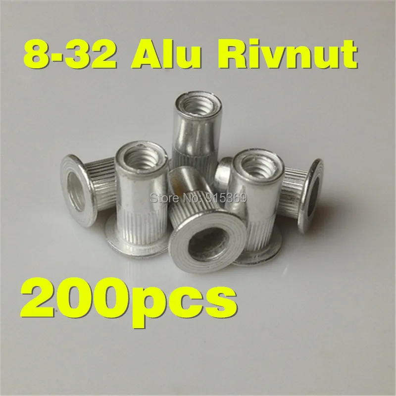 ADAPT 8//32 NUTSERTS RIVNUT INSERTS ALUM RIVNUTS
