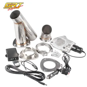 

2"/2.25"/2.5"/3" Electric Stainless Exhaust Cutout Cut Out Dump Valve/switch with Remote control and Manual Operation