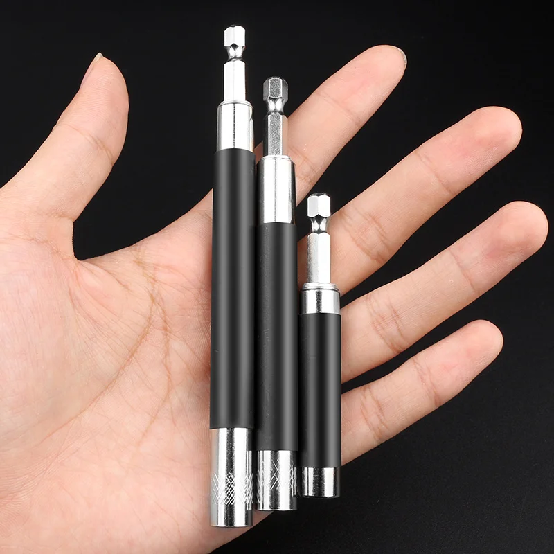 1//4/" Hex Shank Magnetic Screw Drill Bit Holder Driver 80MM 120MM Extension Rod