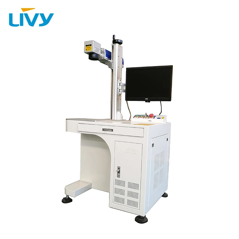 

MORN 110*110mm marking size stainless steel laser engraving fiber color laser marking machine with ezcad