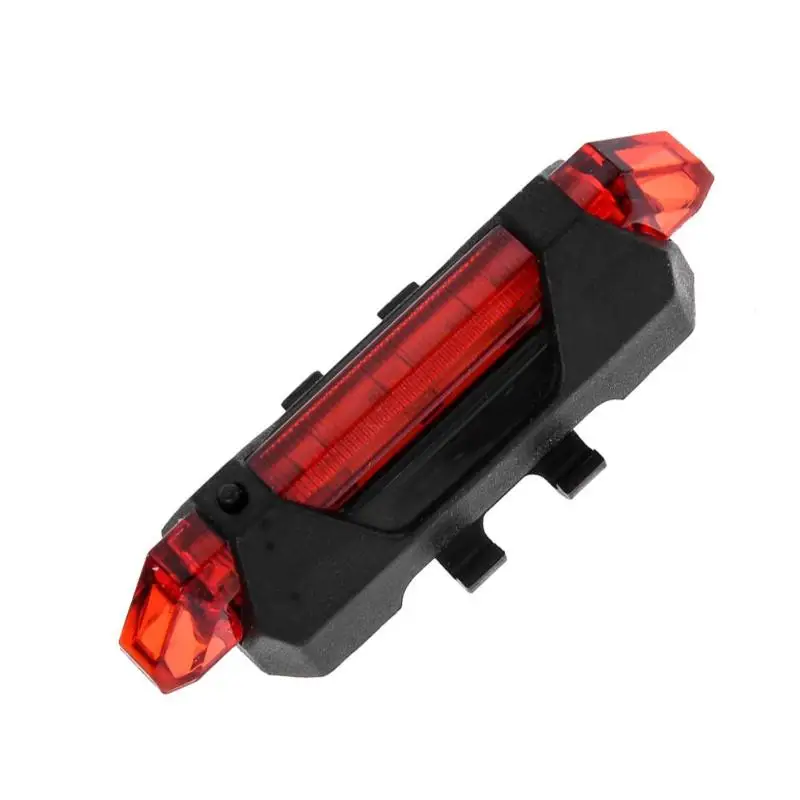Велосипедные фары Портативный USB Перезаряжаемый задний фонарь заднего света безопасности предупреждающий задний фонарь супер яркий