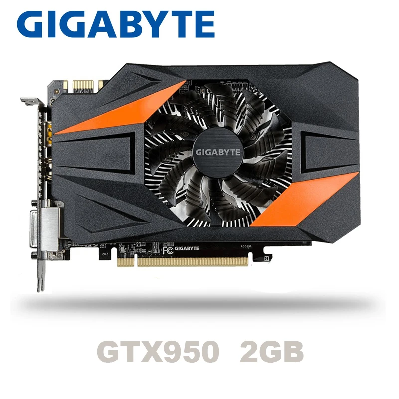 Gigabyte GV N950OC 2GD GT950 GTX950 2 ГБ DDR5 128 бит nVIDIA PC настольные графические карты PCI Express 3 0