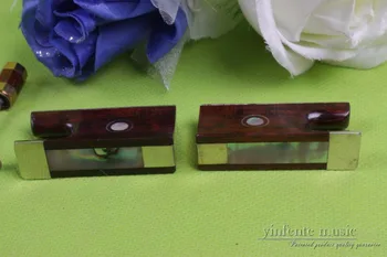 

New violin bow parts,5 set SnakeWood violin bow frog Top grade eyes inlay #622