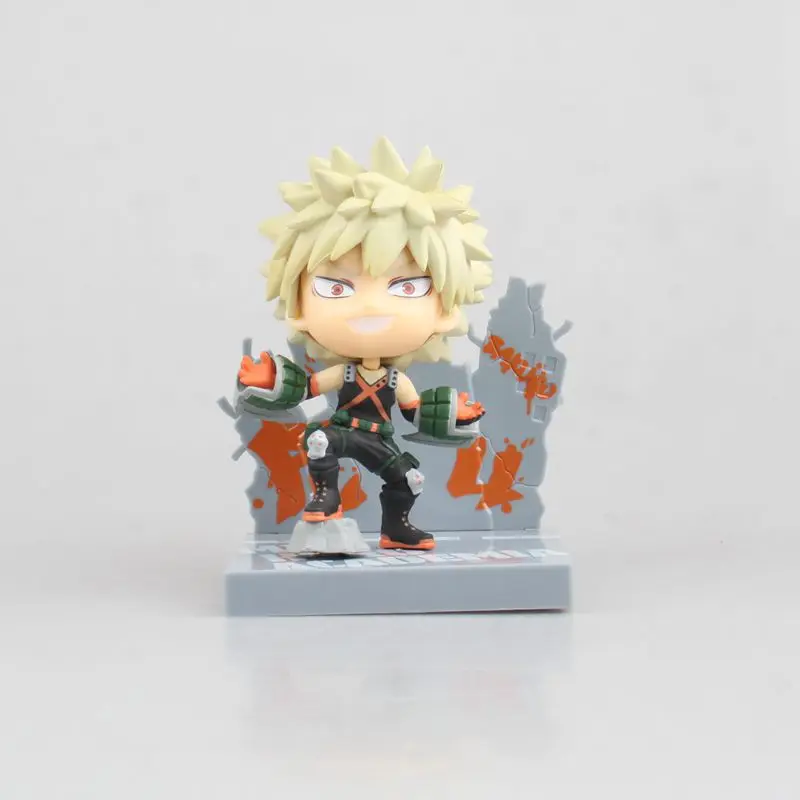 10 см мой герой Академии рисунок Bakugo Katsuki Midoriya Izuku Todoroki шото фигурку версии Модель