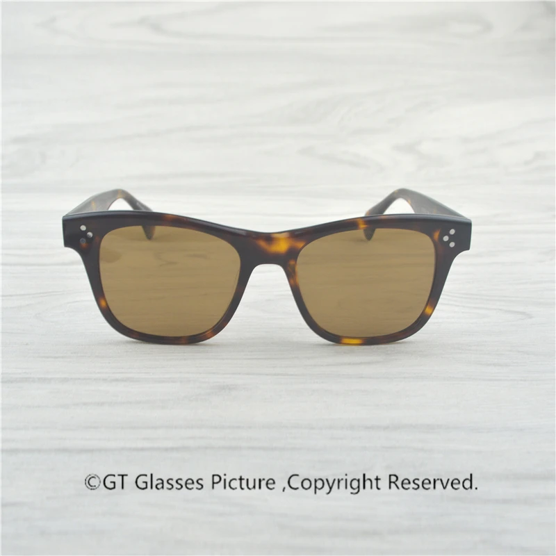 Женские Ретро очки винтажные Ronud женские солнцезащитные очки Jack Huston поляризованные солнцезащитные очки мужские OV5302 Lunette De Soleil