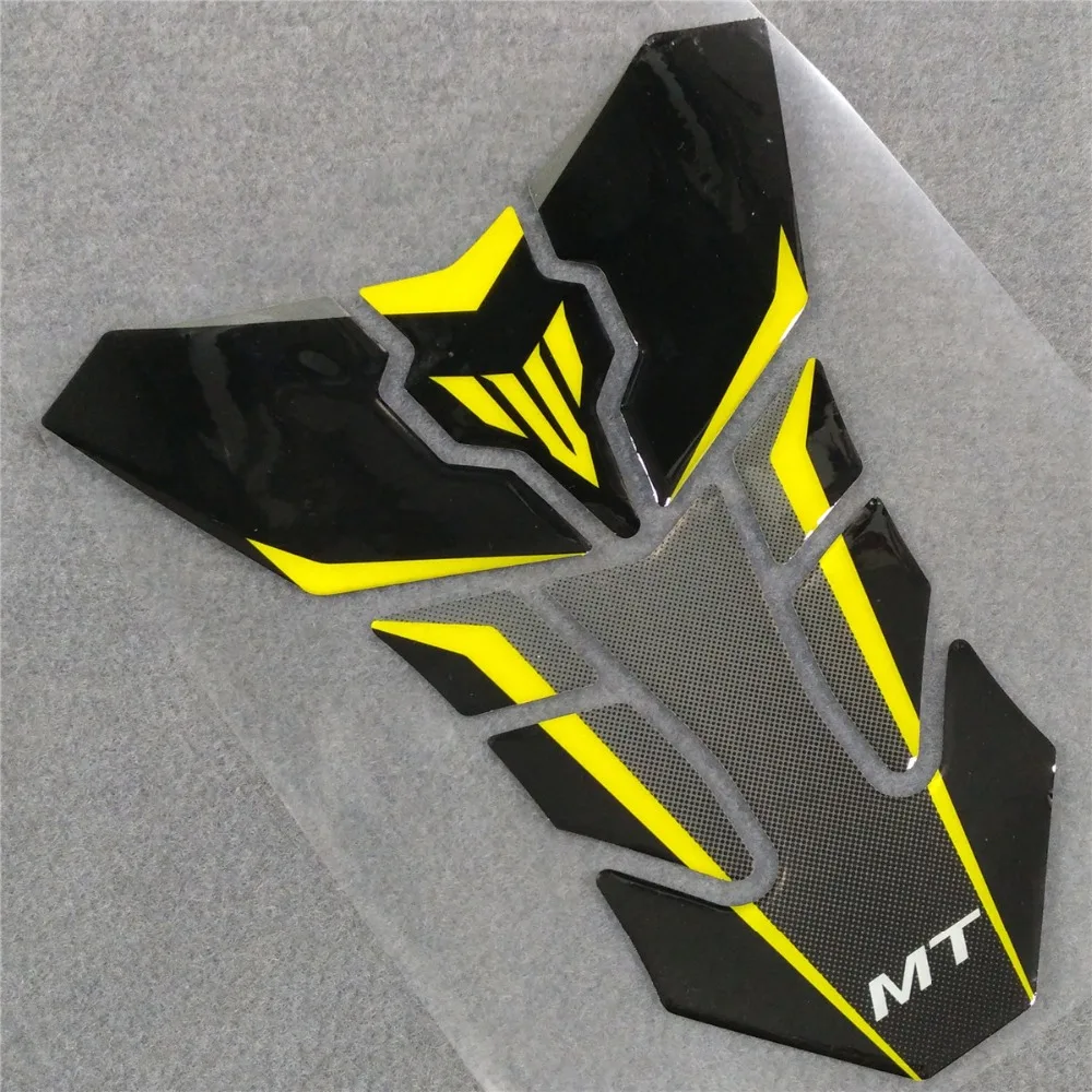 

3D Reflective Motorcycle For Yamaha MT10 MT-10 MT09 MT07 FZ09 MT25 Fuel Tank Pad Protector Sticker Decal Reflective