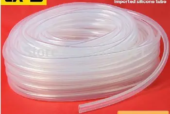 

5meters/lot, NEW 20*26mm 1M 1 meter Colorless food grade/sanitary silicone tube water plumbing pipe hose