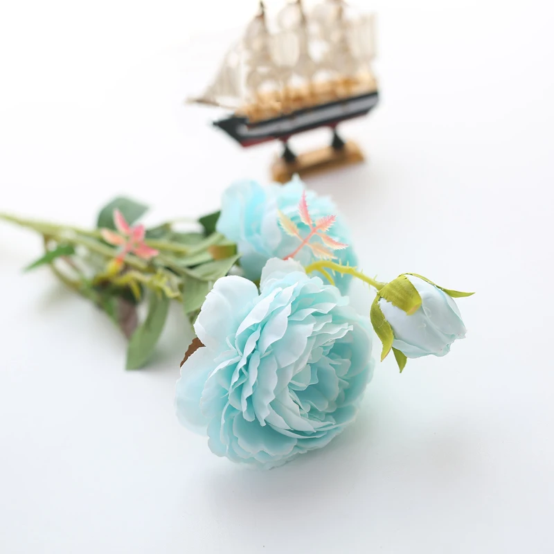 silk peonies artificial flower (29)