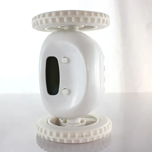 Running Alarm Clock, Escape with Wheels, Digital Display LCD Screen