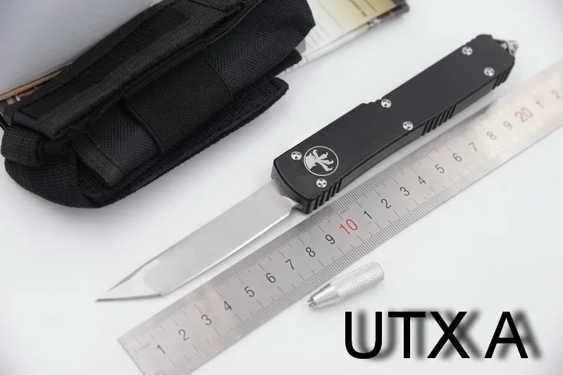 

JUFULE 2018 UTX Ultratech Marfione D2 blade aluminum handle camping survival outdoor EDC hunt Tactical tool dinner kitchen knife