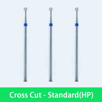 

3pcs new Dental Lab Tungsten Carbide Burs - Cross Cut Standard Grit - ISO standard - 8016021