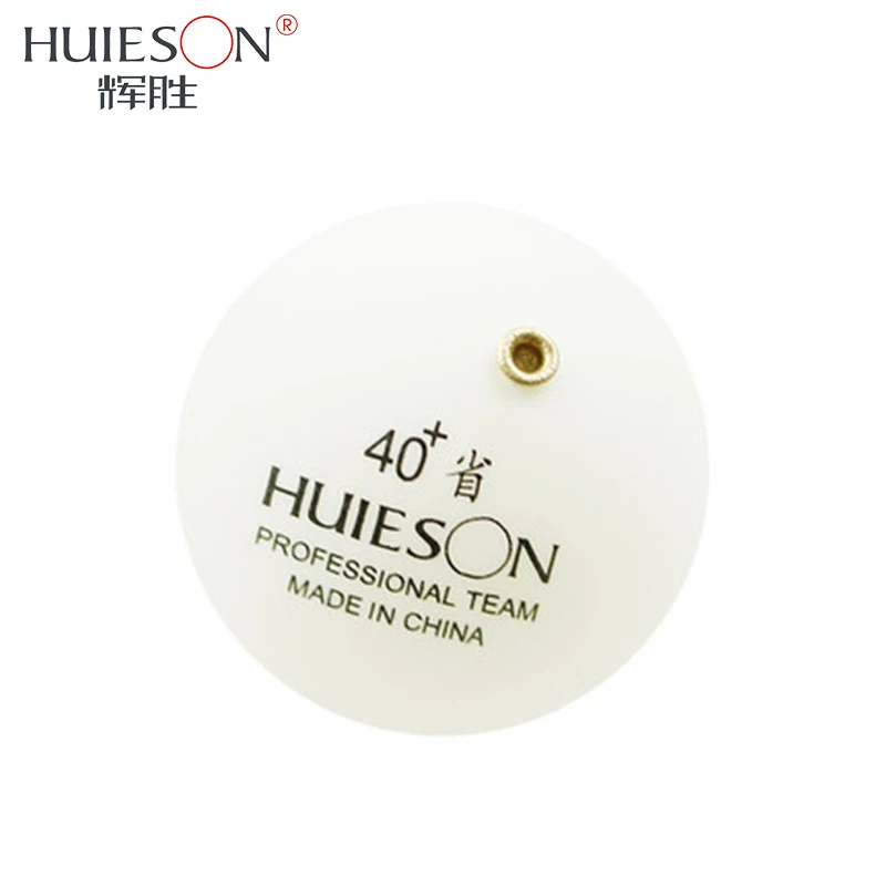 1x Huieson Professional Fixed Table Tennis Ball with Bronze Holes for Table Tennis Stroking Training Robot Spare Ping Pong Ball