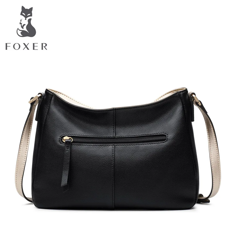  FOXER Brand Lady Shoulder Bag Soft Crossbody Bags Women's High Capacity Hobos Bag Purse Female Luxu - 32902611438