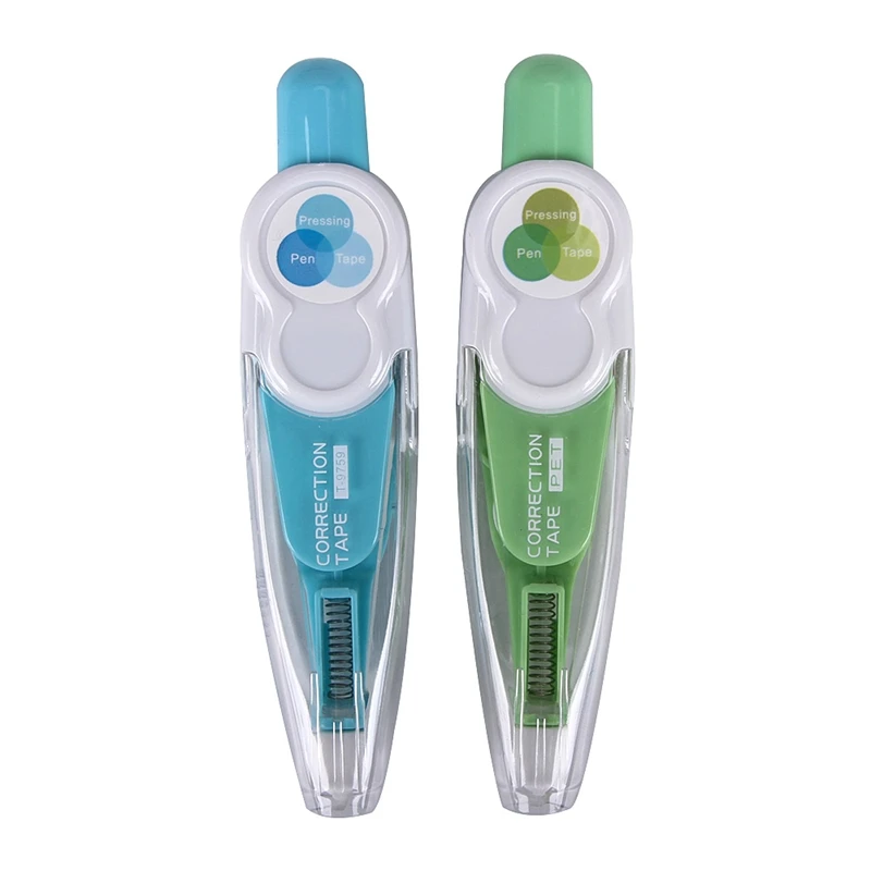 

Kawaii Cute Correct Correction Tape Pens Blue Green Korea Kids School Office Supplies Korean Stationery Novelty For Student