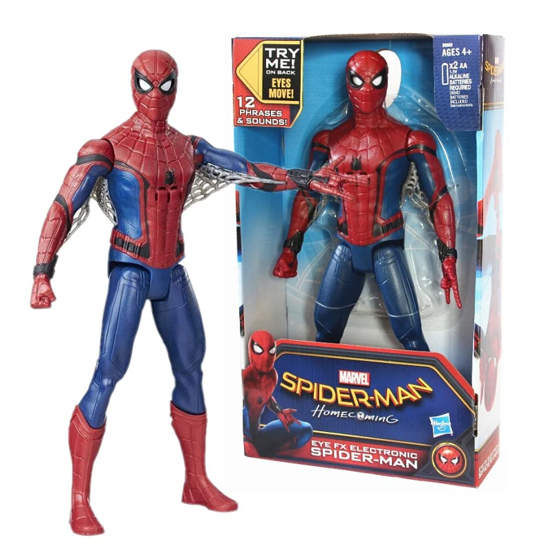 font b Toys b font Action Figure Anime Spiderman Mavel Movie 30cm PVC Super Hero