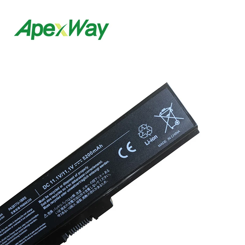 6600 мАч аккумулятор для ноутбука TOSHIBA PA3817 PA3817U-1BRS PA3816U PA3818U спутниковый L645 L655 L700 L730 L735 L750 L755 L740 L745