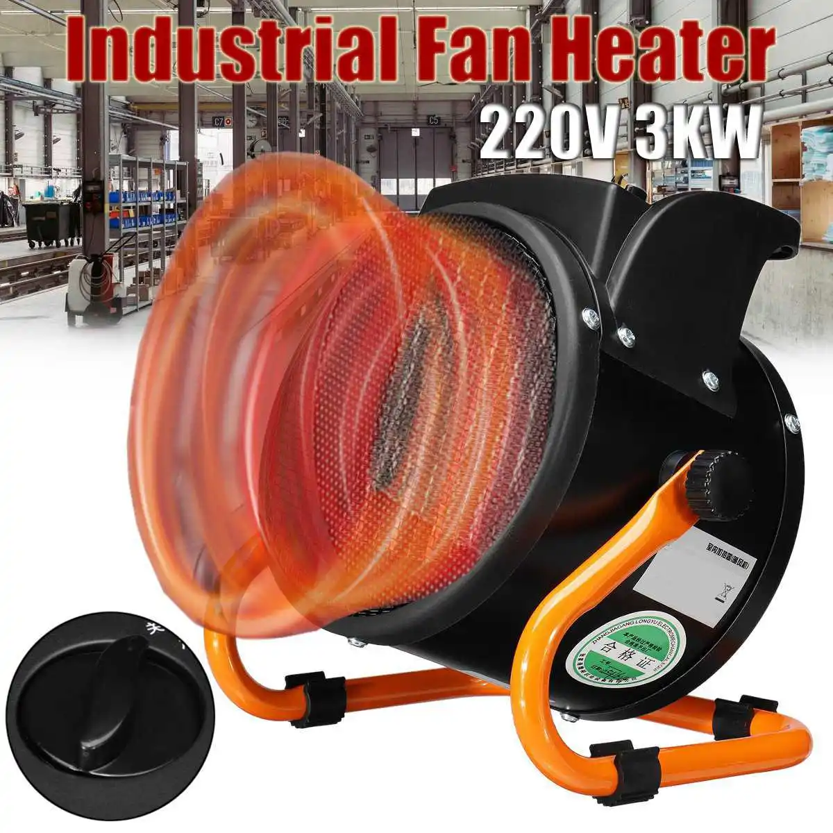 

220V 3KW Newest Heater Portable Handy Durable Quality Mini Personal Ceramic Space Heater Electric Winter Warmer Fan