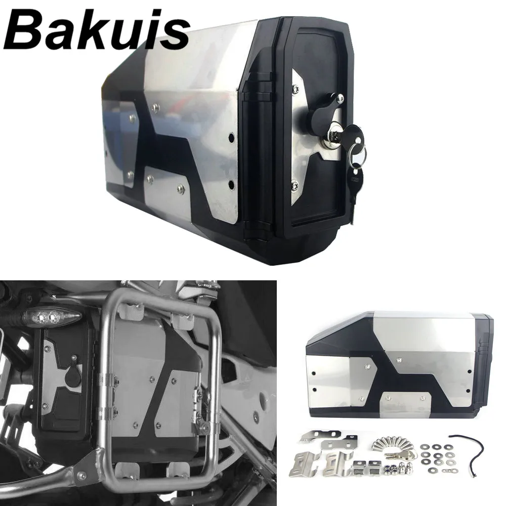 

Decorative Aluminum Tool Box Bracket Toolbox For BMW R1250GS 1200GS LC & ADV Adventure 2002 2008 2018 for BMW R1200GS