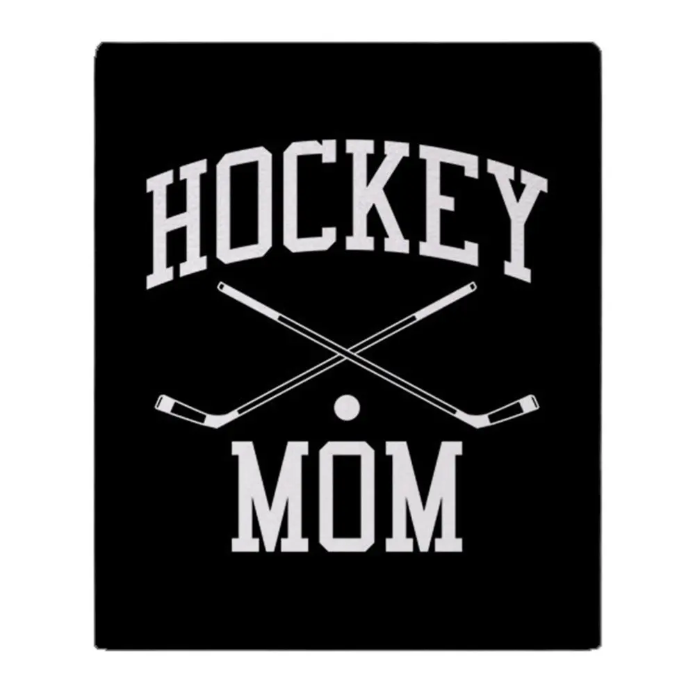 Hockey Mom Soft Fleece Throw Blanket Stadium Blanket Sofa Bed Throw