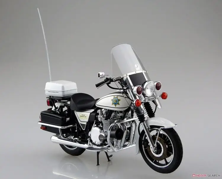 1/12 Kawasaki KZ1000 полицейский Мотоцикл модель 05459