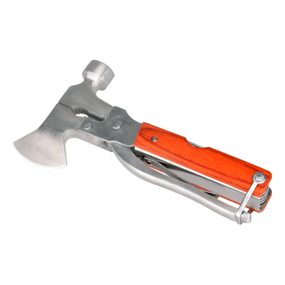 

Portable 11 in 1 Survival Tool Multi-functional Camping Axe Hammer Folding couteau de survie cold steel knife fixed blade
