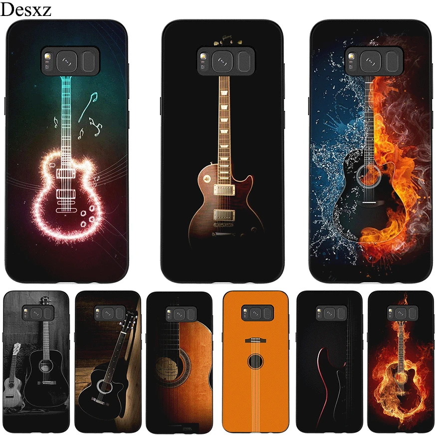 ТПУ силиконовый чехол для телефона с гитарным усилителем Marshall Samsung GALAXY J6 A3 A5 A30 A10