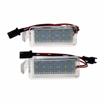 

2x Error Free 18 3528 SMD White LED Number License Plate Lamps Car Light Auto Bulbs Accessories for Ford Falcon FG BA BF XR 6 8