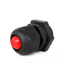 Водонепроницаемый Разъем Кабельный сальник для герметизации провода с фиксированным носком Новое высокое качество пыле Нейлон Кабельные сальники головкой метрическая M16 M20 M25