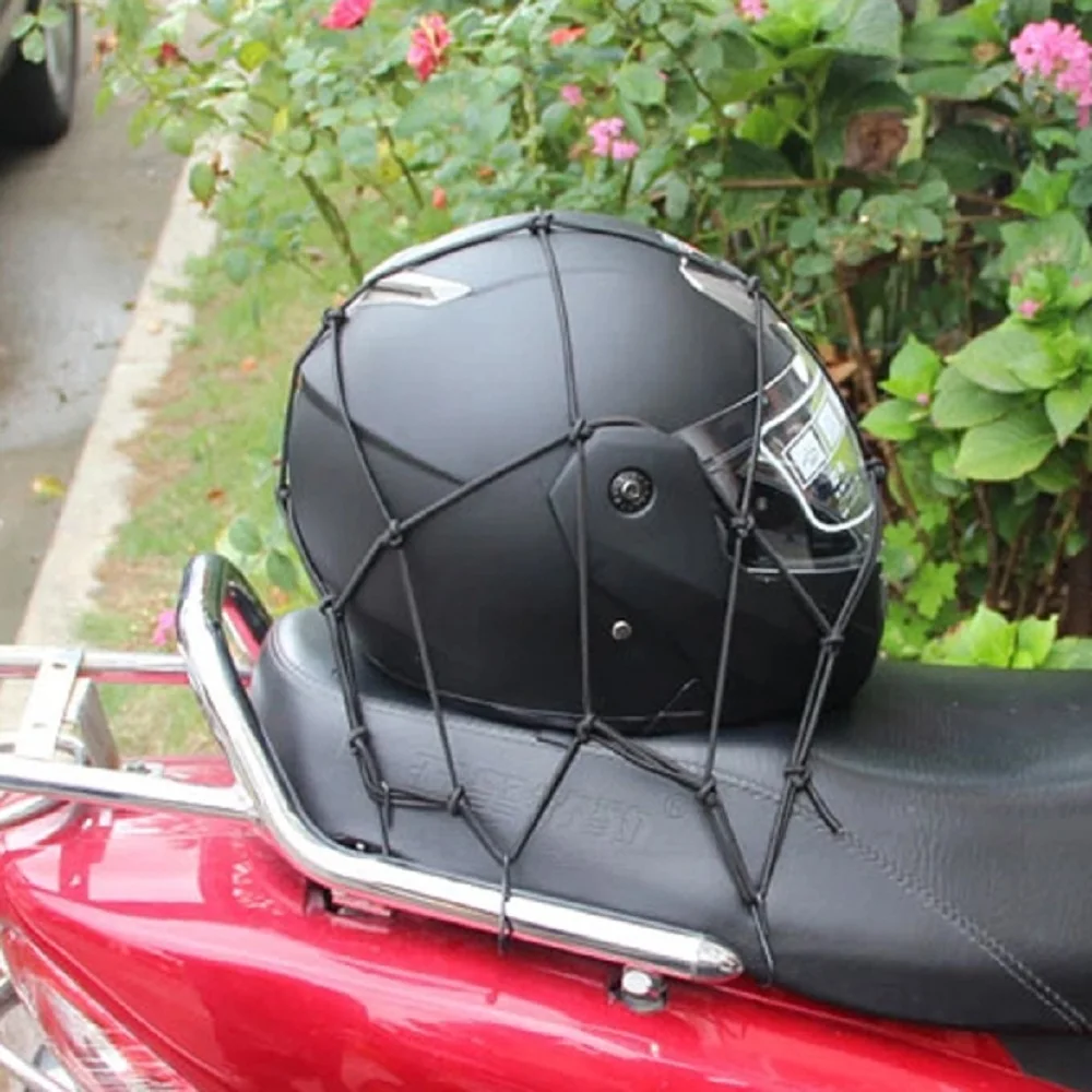 

Motorcycle Mesh Bag Motorbike ATV Helmet Gloves Cargo Luggage Bag Portable Mesh Net String Bags Moto Accessories