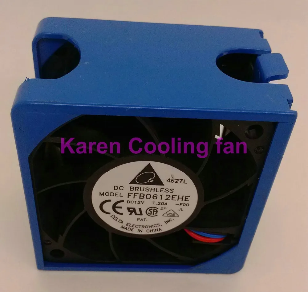 

DELTA 6CM FFB0612EHE 6038 12V 1.2A Cooling fan With shelf