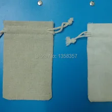 100 шт./лот джута/Лен шнурок подарочные пакеты для Ipad Air/Ювелирная упаковка, размеры на заказ, различные цвета