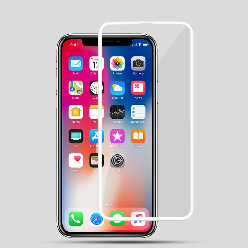 Tempered Glass for iPhone X Xr Xs Max