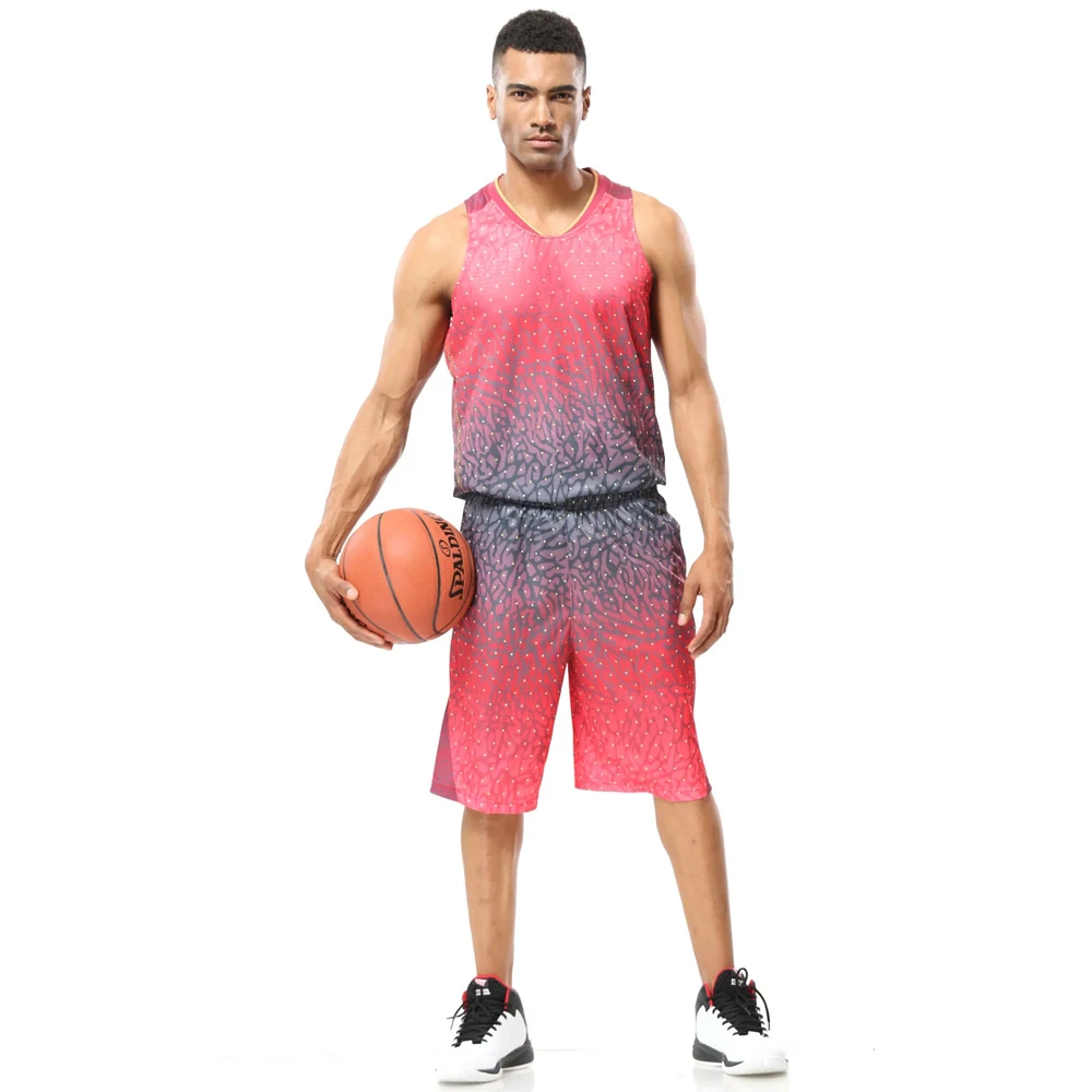 Buy Men cheap basketball jerseys sets Breathable teens