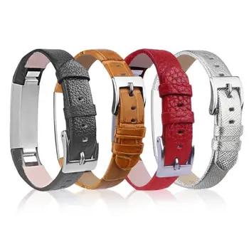 

1Pcs Leather Watch Band Bracelet Wrist Strap Replacement for Fitbit Alta Smart Wristband Wrist Bracelet Strap High Quality Bands