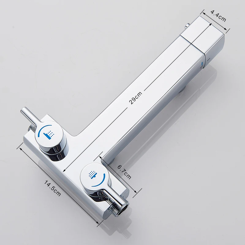 quyanre wanfan gappo thermostatic shower faucet rainfall shower with slide bar bathtub thermostatic shower faucet set32