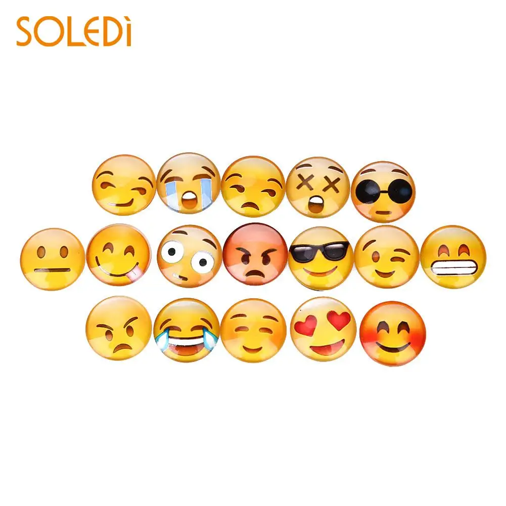 

Smiley Emoji Face Magnet Refrigerator Fridge Sticker Decoration Glass Sticker