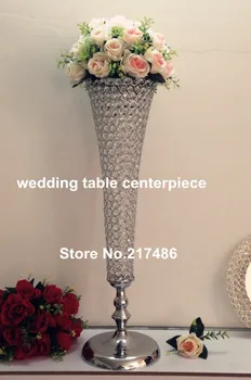 

about 30 days sent order)wholesale glass crystal aisle stands /walkway stand / wedding crystal pillar for weddings